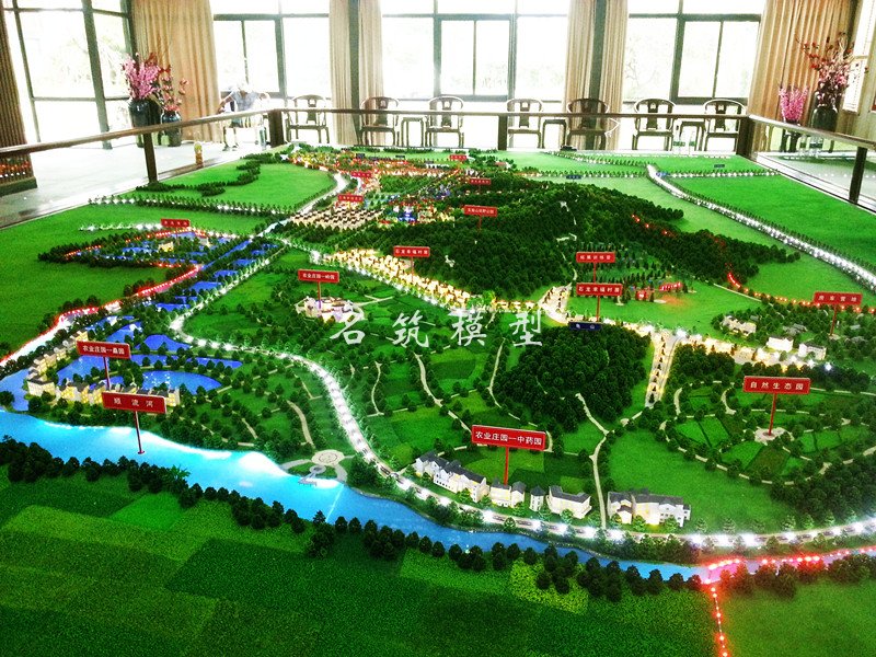 怎樣搭配園林景觀模型材料制作效果會(huì)更好？