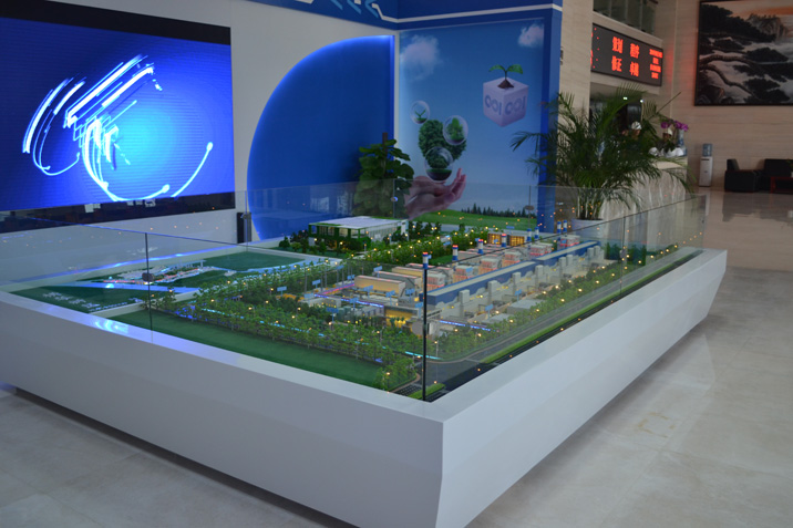 建筑模型中背景模型和城市模型制作效果是怎么樣的